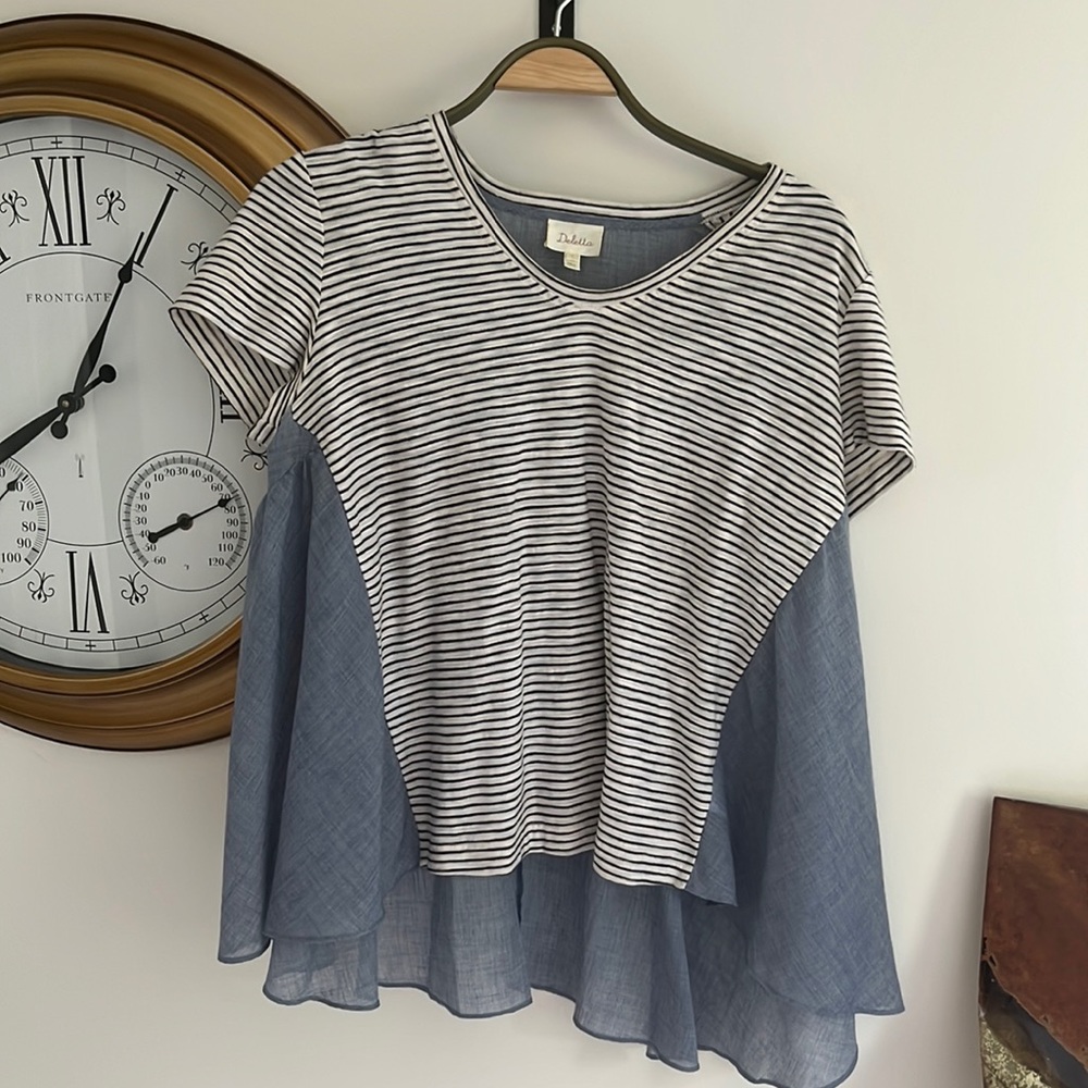 Anthropologie  Chambray Top